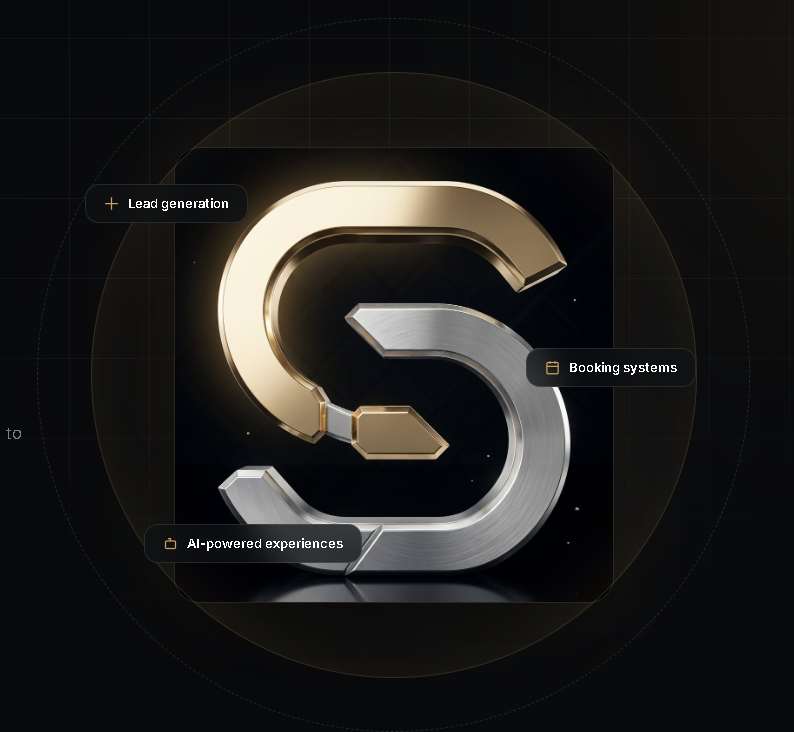 Syncora premium web design visual — official brand artwork